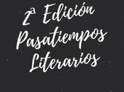 Noticias sobre Edición Pasatiempos Literarios otras cosas