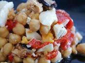 RECETA Ensalada garbanzos mejillones