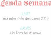 Agenda Semanal 28/05 3/06