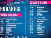 Festival Conexión Valladolid 2018, horarios