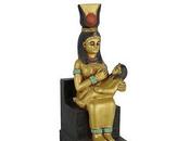lactancia materna arte diosa Isis amamantando Horus
