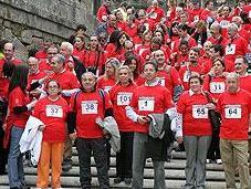 Santiago Compostela organiza marcha solidaria donación órganos