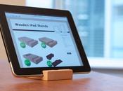 soporte madera para iPad