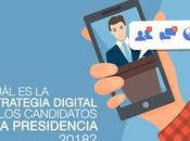 ¿Cuál estrategia digital candidatos presidencia 2018?