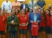 Recibimiento Alcalde Selección Femenina Balonmano Playa