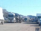 convoy gendarmería traslada ruta dirección Bariloche