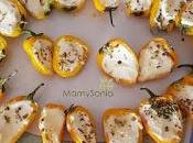 Mini pimientos rellenos queso