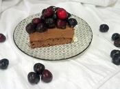 Cheesecake chocolate cerezas