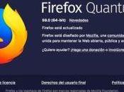 Firefox Quantum modifica otra interfaz aumenta rendimiento