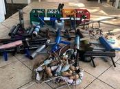 Armas encontradas terroristas UNAN Managua después huida