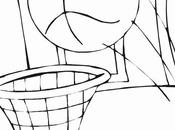 Unique Basketball Hoop Coloring Pages