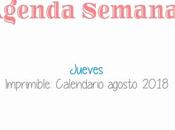 Agenda Semanal 23/07 -29/07