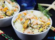 Ensalada arroz marinera Thermomix