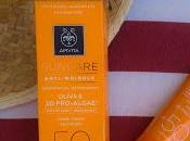 Fotoprotector antiarrugas Apivita SPF50 Reseña