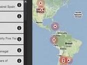 Mapa interactivo cual aprendes sobre guerras