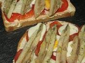 Tosta boquerones vinagre