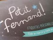 Etiquetas Petit Fernand para cole