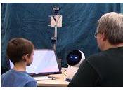 Terapia Robots autónomos mejora niños Autistas