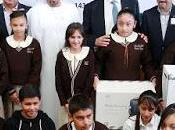 Reciben estudiantes villa guerrero equipo cómputo materiales educativos donados embajador emiratos árabes unidos