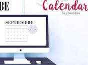 Freebie: Calendario Septiembre
