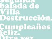 [Apuesta Telúrica] Detergente Líquido Cumpleaños Feliz. Otra Segunda Balada Villa Destrucción