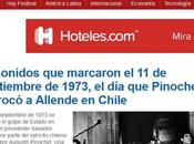 Once sonidos golpe estado pinochet acabó gobierno salvador allende chile