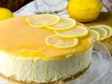 Tarta helada limón queso