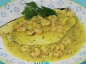 Emperador salsa gambas olla