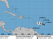 forma depresión tropical noche este viernes.