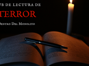 Convocatoria club lectura terror