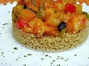 Cous verduras salsa menta