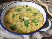 Frittata verduras setas