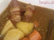 Lentejas chorizo panceta