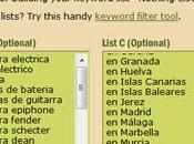 Adwords: Herramienta Combinación Keywords
