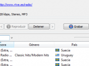 Escuchar grabar radios desde