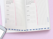 Calendario plumas páginas planner 2019