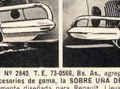 Renault Dauphine uñas goma