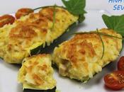 Calabacines carbonara olla