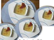 Sopas jamón tapioca, crujiente