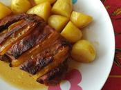 Lomo cerdo asado mango