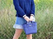 Falda denim asimétrica