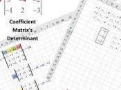 Linear Equations Systems Excel: unknowns.