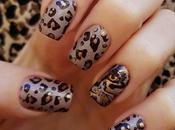 Manicura Animal print leopardo