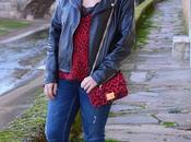 Estampado leopardo rojo