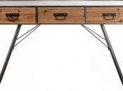 Visto kulunkadeco: consola estilo industrial cajones madera