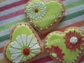 Galletas decoradas: Corazones