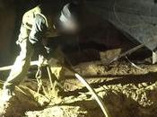 Demoliendo túneles Hezbolah.