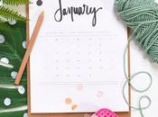 Calendarios 2019 imprimibles gratis