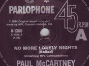 Paul McCartney. More Lonely Nights”