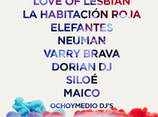 Concierto benéfico Madrid Love Lesbian, Habitación Roja, Elefantes, Neuman, Varry Brava...